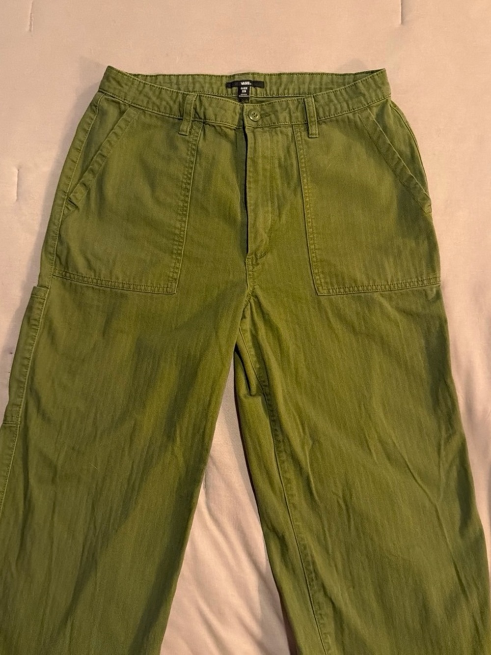 VANS Women's Union Relaxed Carpenter Pants Pesto